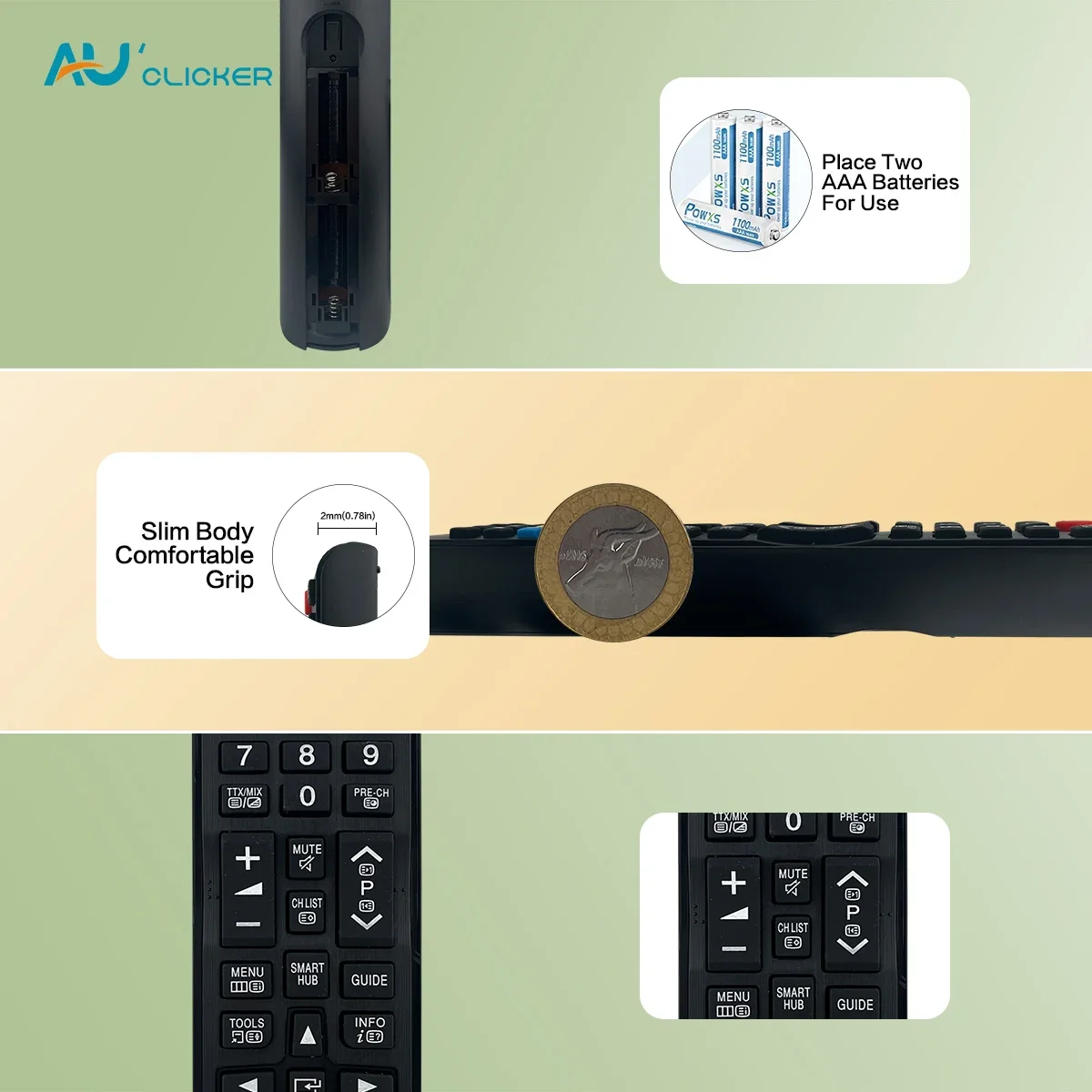 Nowy zamiennik BN59-01199G do telewizora Samsung pilot zdalnego sterowania BN5901199G UE32J5505A
