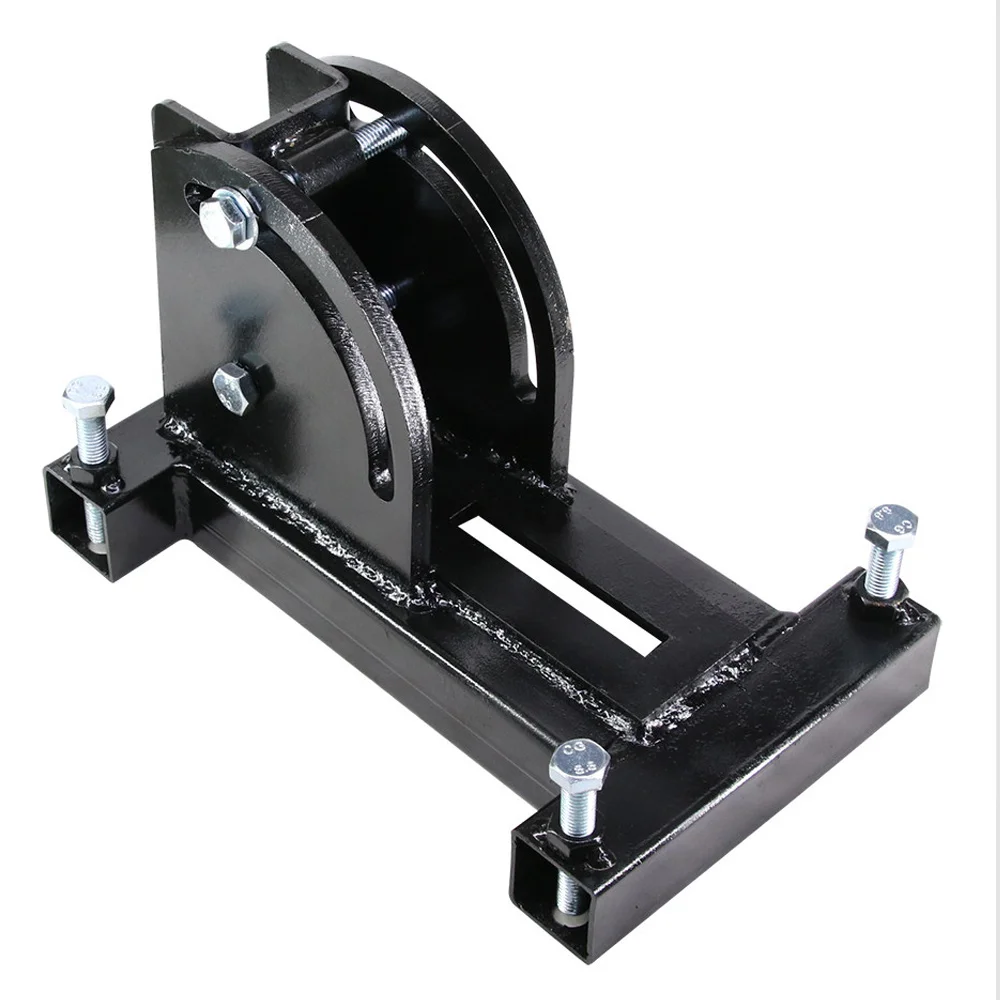 Adjustable Angle Steel Base for Diamond Core Drill Stand, Front & Rear Inclined Hole Drilling Fixed Bracket