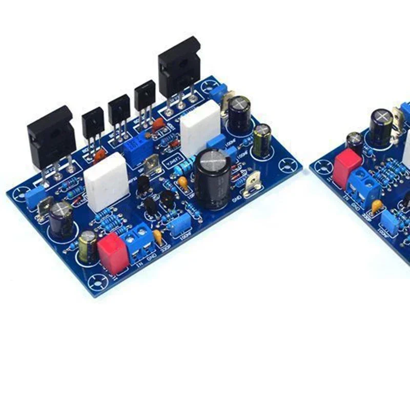 1 Paar Eindversterker Board 100Wx2 Amplificador IRF240 FET Klasse A Eindversterker Audio Board Amp Voor home Sound Theater