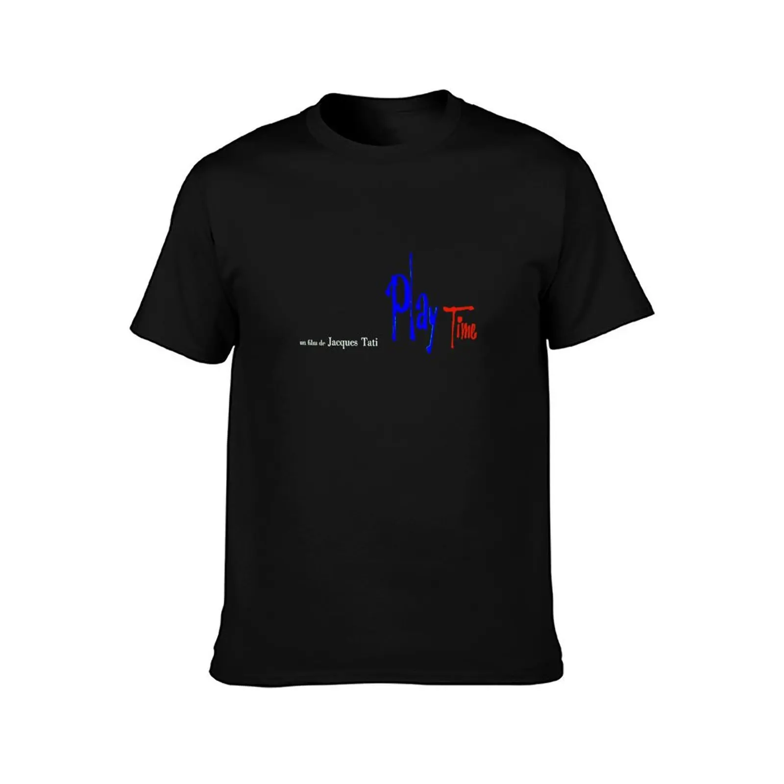 Jacques Tati credit (Playtime) T-Shirt Basic Regular Fit Casual T-Shirt