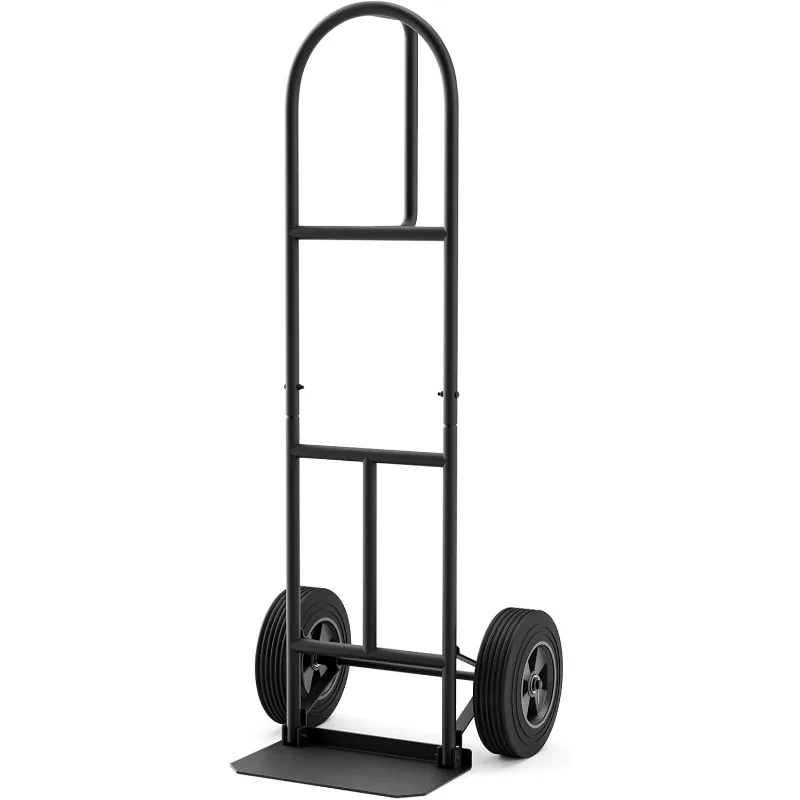 

Ручная тележка, ручная тележка с P-образной ручкой и ручкой с вертикальной петлей, колеса, складная носовая пластина,