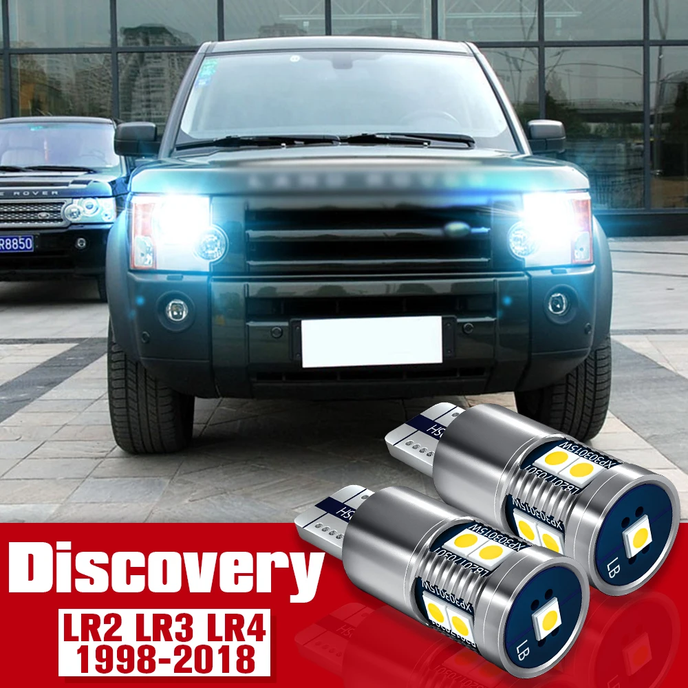 

2x LED Accessories Parking Light Bulb Clearance Lamp For Land Rover Discovery 2 3 4 1998-2018 2009 2010 2013 2014 2015 2016 2017