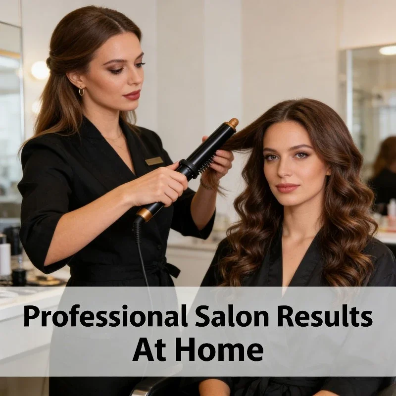 

6 IN1 Multi Hair Styler, 1300W High Power, Combines Drying, Straightening and Curling Functions, Suitable for Home and Salon Use