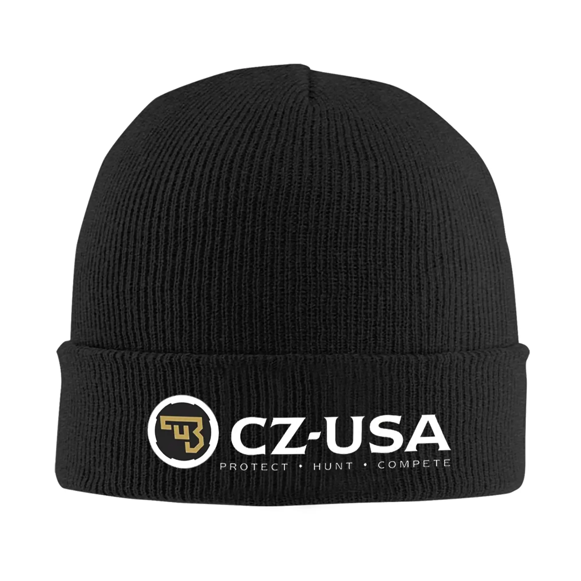 Ceska Zbrojovka CZ Firearms Winter Skullies Beanies Hat Warm Autumn Knitted Hats Bonnet Caps for Women Men