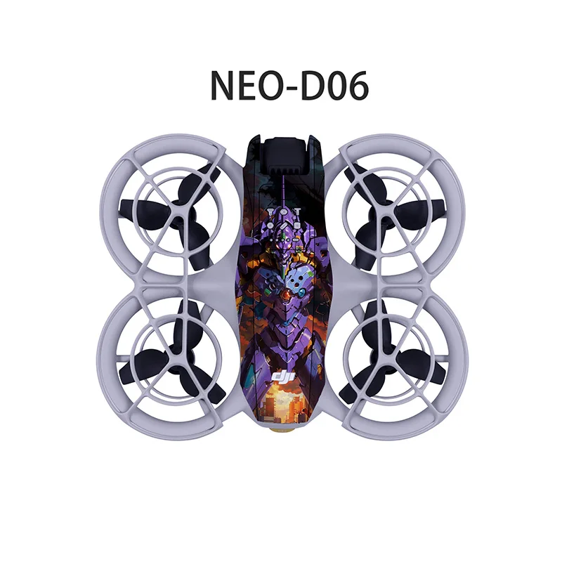 لسيارة دي جي نيو بدون طيار ملصق جسم مضاد للخدش غشاء واقي من كلوريد البولي فينيل مقاوم للماء جلد ملون شارات زخرفية طقم ملحقات للتجديد