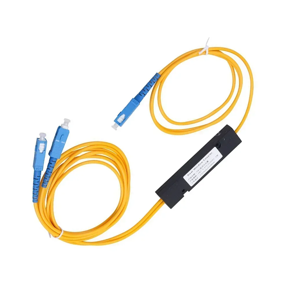

Singlemode SC/APC Male To LC/APC Female 9/125um Optical Fiber Splitter Pigtail Type 1/2 Optical Splitter Junction Box