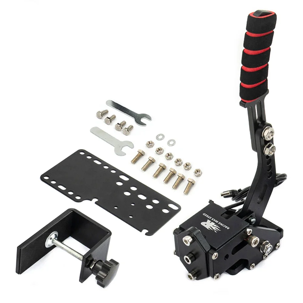 

Black 16Bit Racing Games Hand Brake System PC USB SIM Handbrake Logitech For Racing Games G25/G27/G29 T500