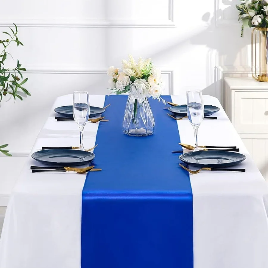 

Table Flag Wedding Red Table Flag Table Cloth Hotel Solid Wedding Table Flag Decoration White Table Cloth Table Flag 30x275cm