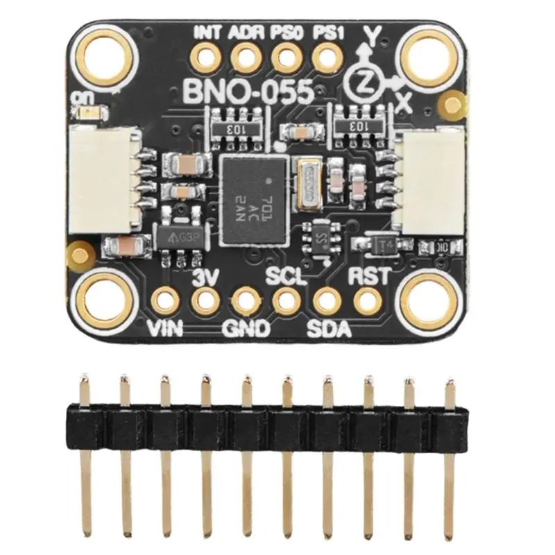 

BNO055 9-DOF Orientation IMU Fusion Breakout Board 4646 STEMMA QT Accelerometer Gyroscope Magnetometer Sensor Board