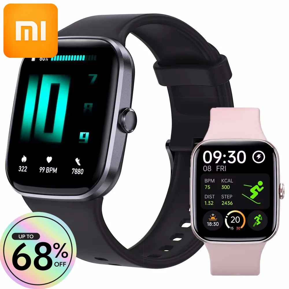 

Xiaomi Sport Weather Forecast Making Calls Smartwatch with Calling Sleep Tracking Heart Rate Monitoring Smart Watch Waterproof