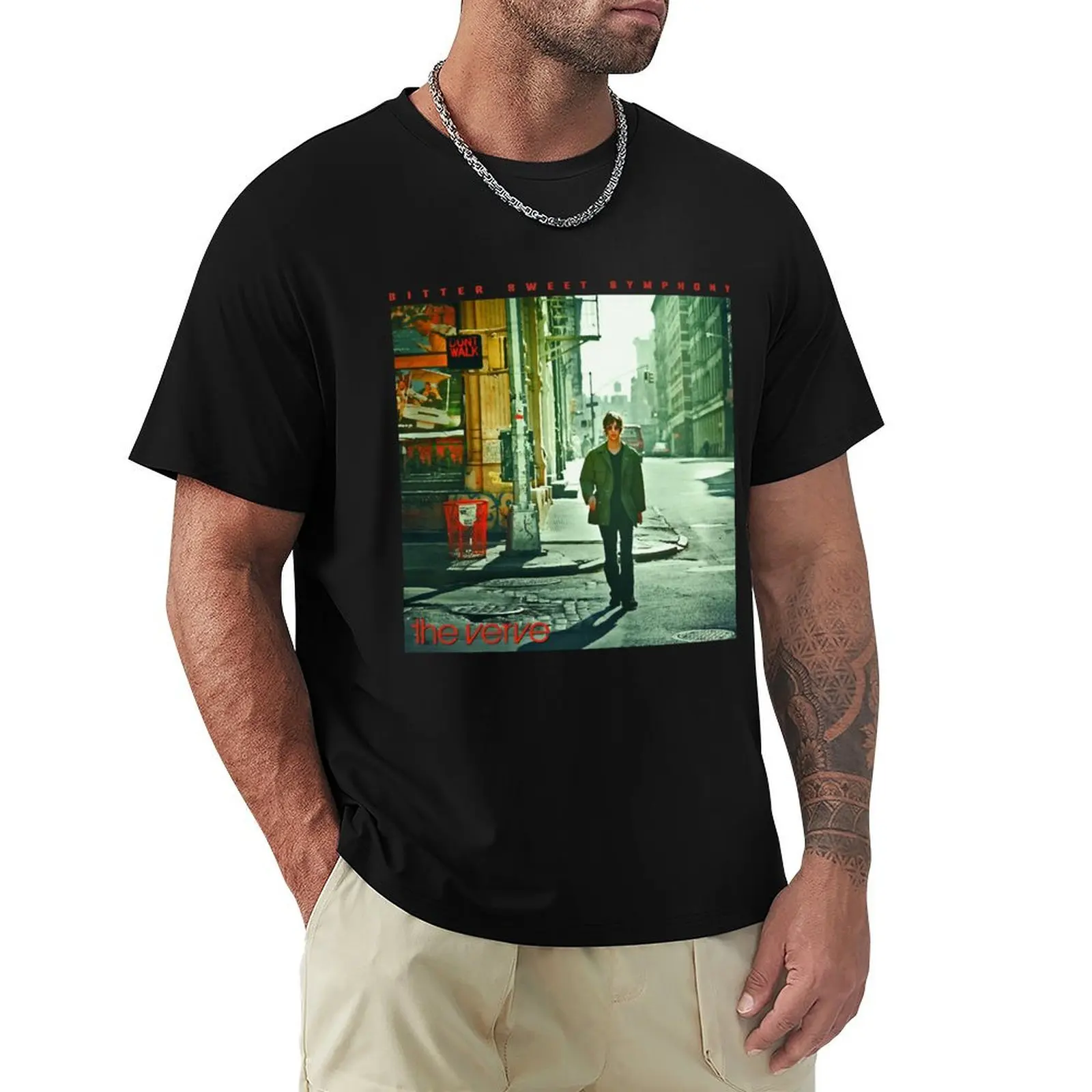 Rock Most Trending Band Reunite Singer Songwriter Guitar Drums The Verve Bitter Sweet Symphony Iconi T-Shirt