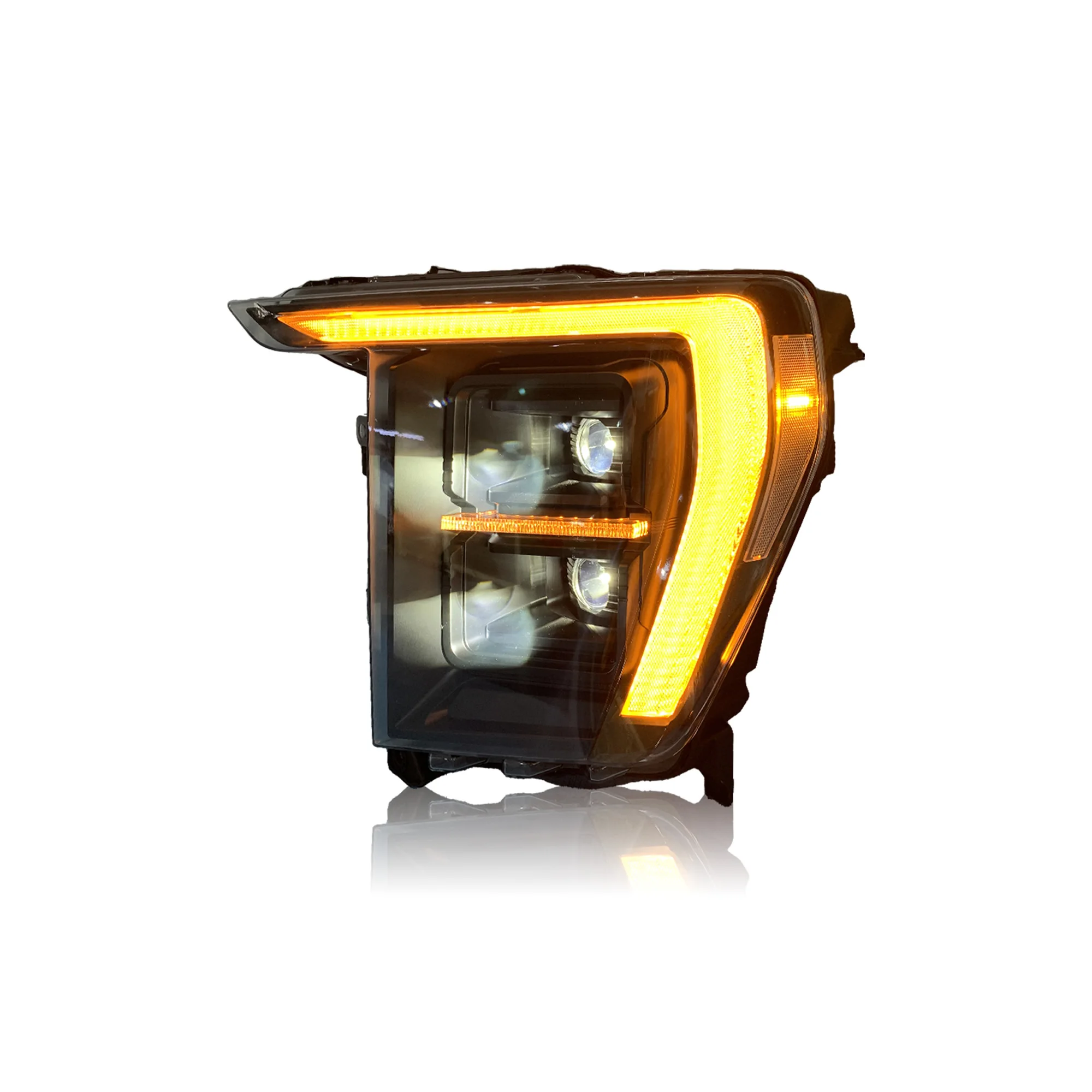 Vendas diretas da fábrica de conjuntos de faróis automotivos adequados para F150