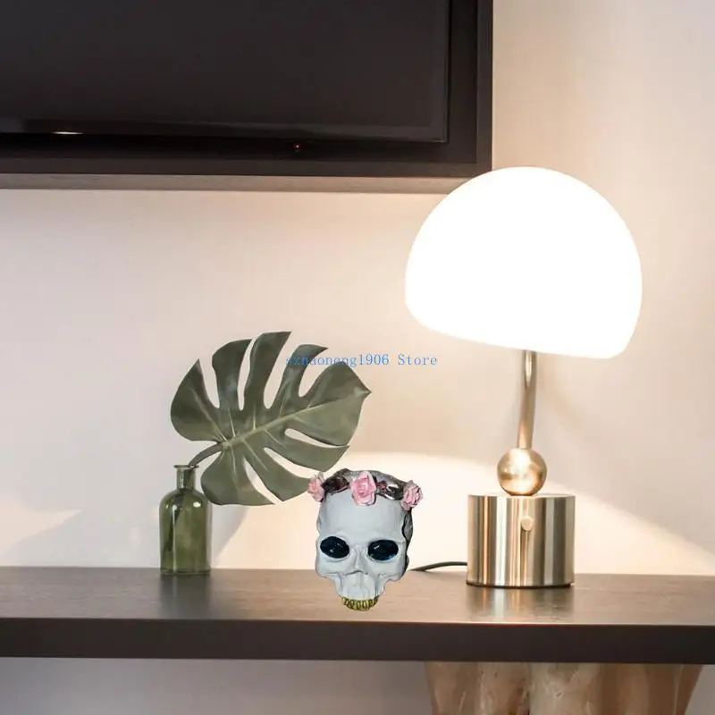 

85LF Хэллоуин форма черепа плесень эпоксидная штукатурка