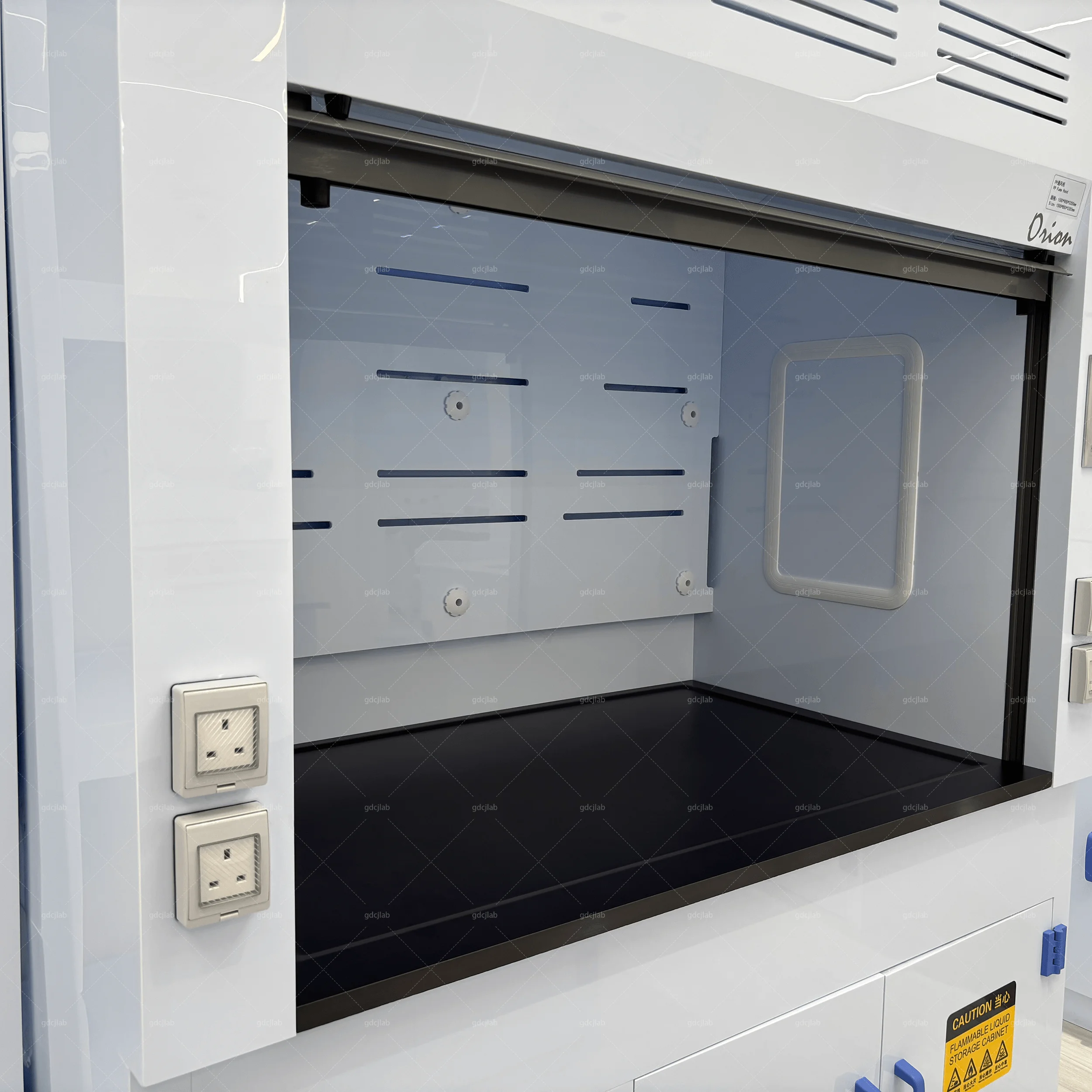 Acid Alkali Resistant PP Material Fume Hood Chemical Analysis Room Furniture School Laboratory Equipment Laboratory Furniture
