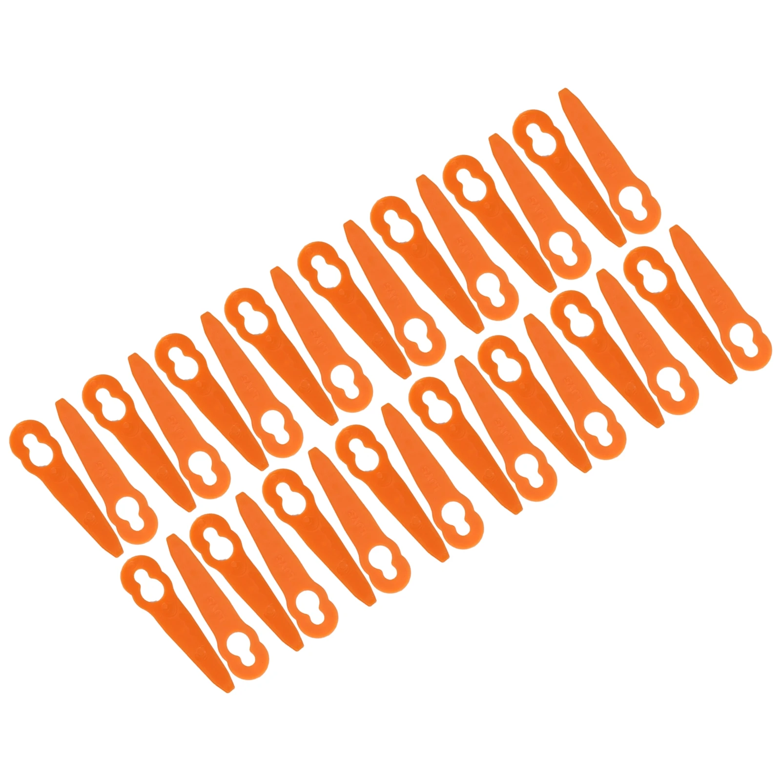 50pcs For STIHL FSA45 Plastic Blades Cordless Grass Trimmer Mowing Heads For Grass Cutter Lawn Mower Replacement Plastic Blade