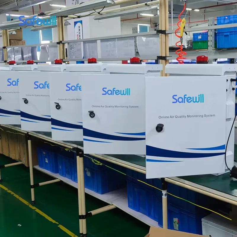PM2.5 PM10 NO2 SO2 CO2 O3 IP54 4G Environmental Monitoring Device Air Quality Monitoring System Shell