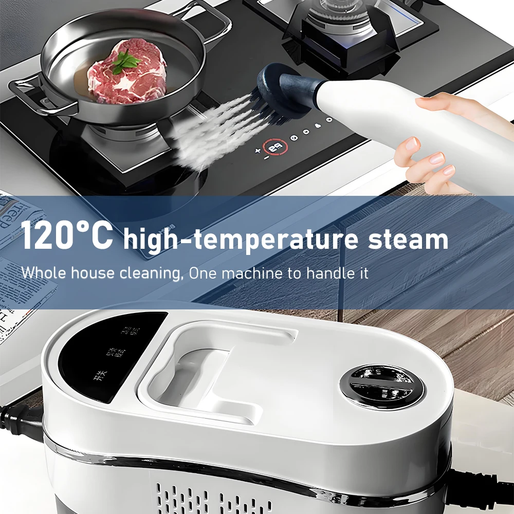 

High Temperature Cleaner for Car Air Conditioner Kitchen Hood Electric Steam Cleaner Household Sterilization High Pressure