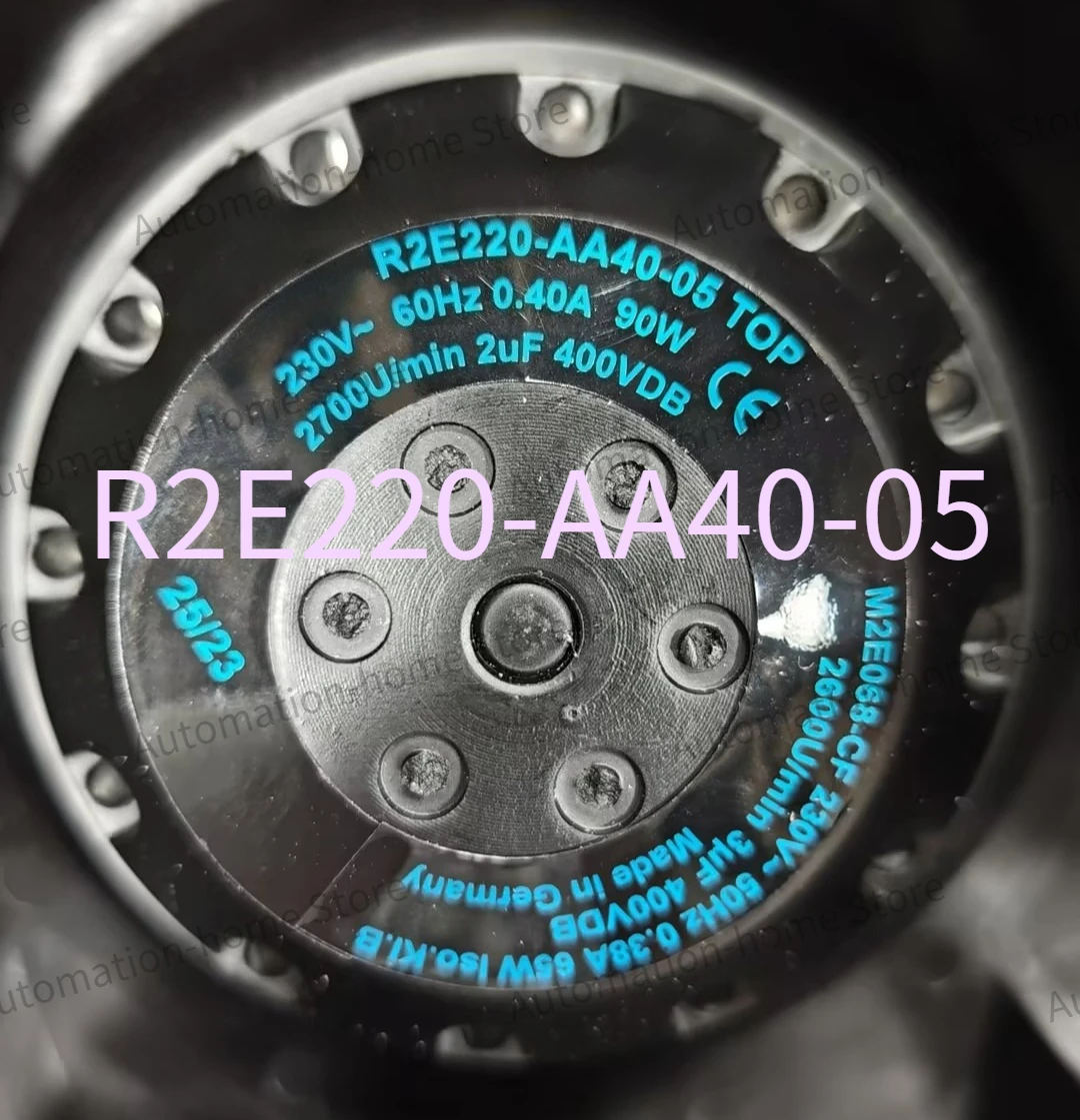 Brand New R2E220-AA40-05 R2E220 AA40 05 AC Centrifugal Fan 230V 530CFM 70W/90W 0.32A/0.40A 2350/2700RPM Fast Delivery
