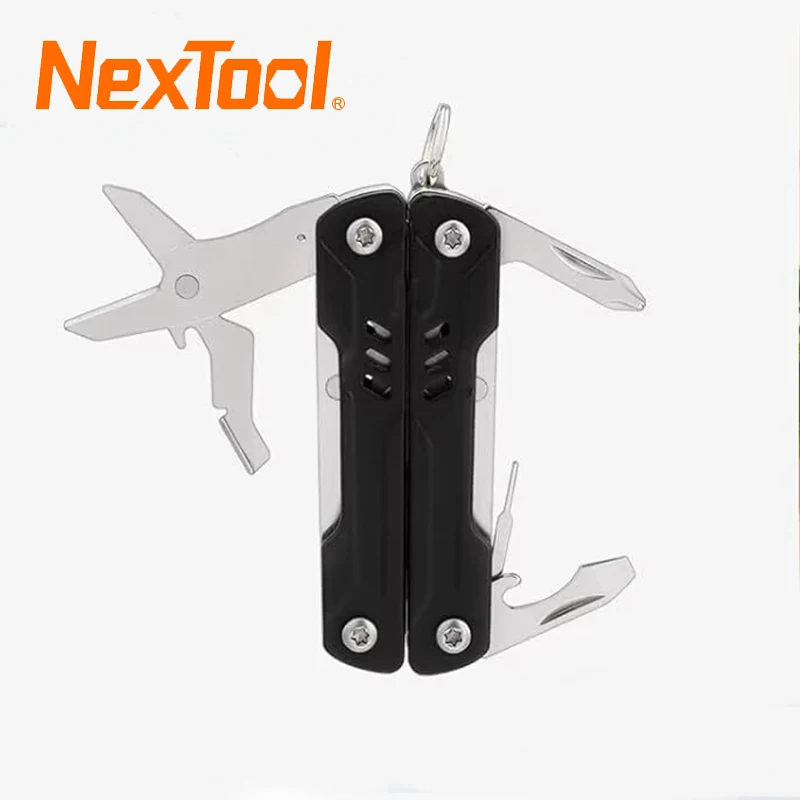 

Многофункциональные плоскогубцы NexTool Mini Sailor Lite 9 в 1, складные, EDC, с ножницами и отвертками, одобренные TSA для путешествий