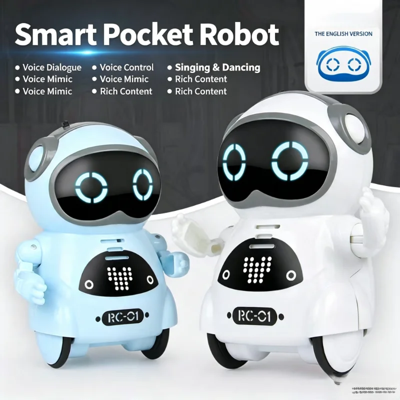 Mini Robô de Bolso para Crianç - English Kids Education avaliação e preço