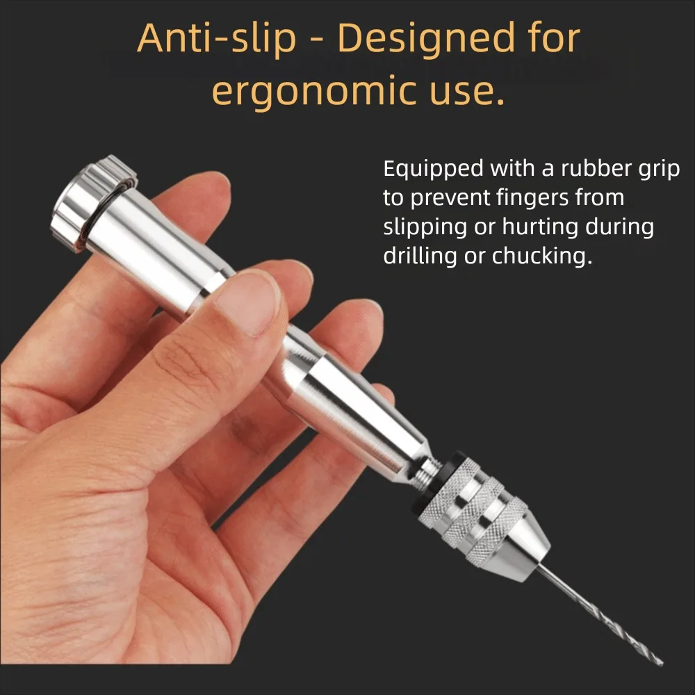 

10PCS/25PCS ​HSS Hand Drill​ 0.5mm-3.0mm​ Silver​ ​Pin Vise​ ​Micro Drill Bits​ ​for Resin Wood Jewelry Making DIY Crafts​