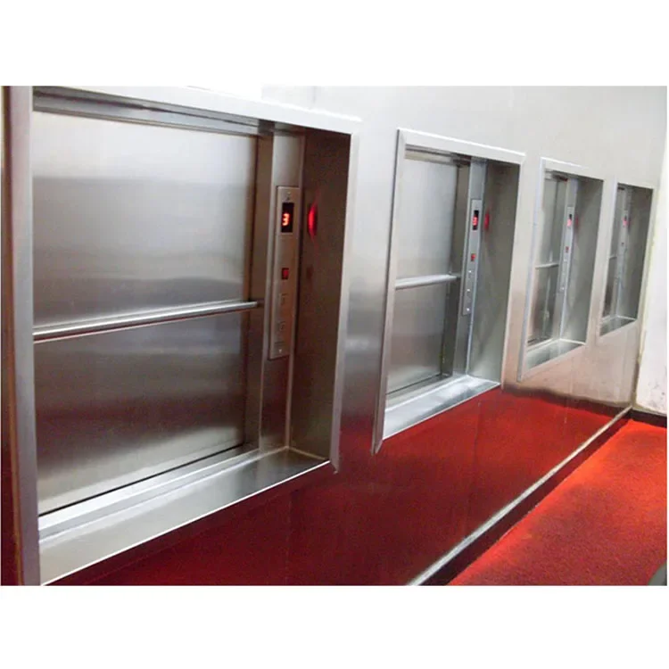 0.4m/s 100kg~500kg Nova Small Goods Elevator Kitchen Food Elevator/ Dumb Waiter Lift For Sales