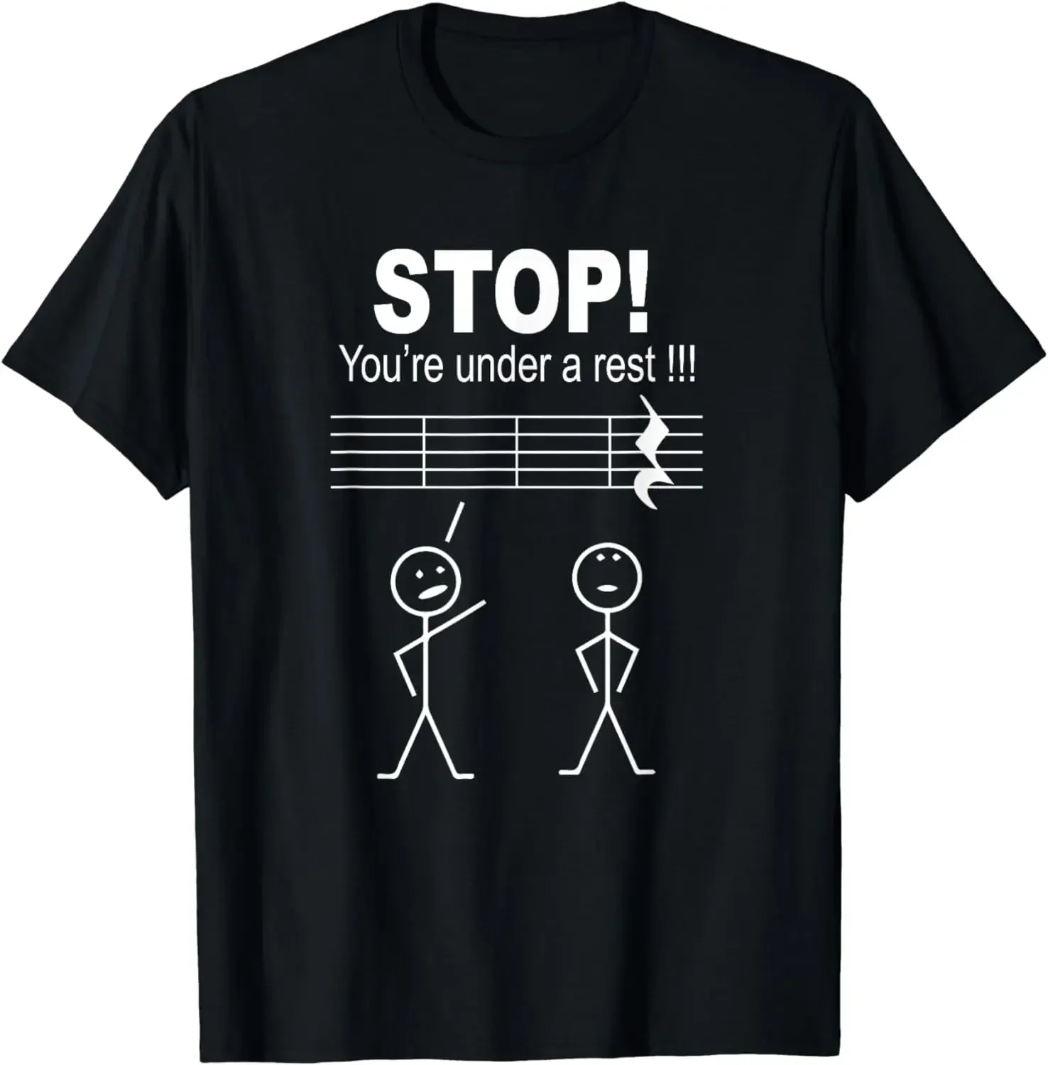 Magliette graplug abbigliamento Топ uomo Camiseta уличная одежда Stop You находятся под упором Веселая музыкальная футболка
