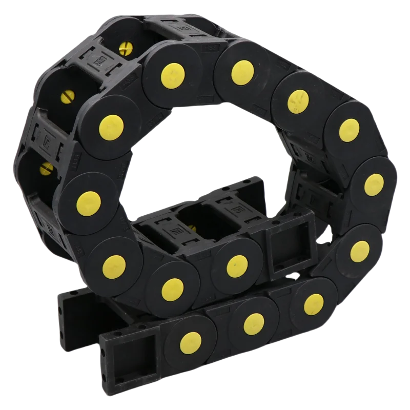 Bridge Type 2 Pcs Towline 35*75mm R100 Cables Water Pipe Air Pipe Chains for Machine Transmission  Drag Chain Each 1m Length