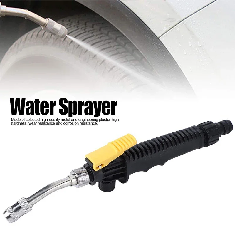 High Pressure Water Gun Pressure Washer Garden Watering Stick Spray Stick Stainless Steel Spray Multi Function Water Gun