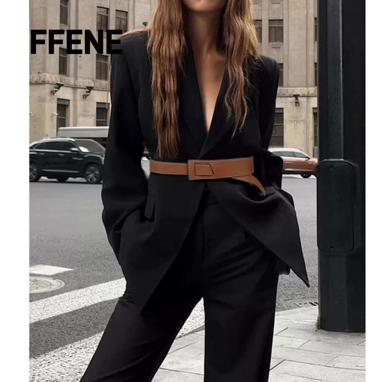 

Waist Belt A stylish, multifunctional, and luxurious autumn and winter women's waist-cinching bodice, perfect for pairing