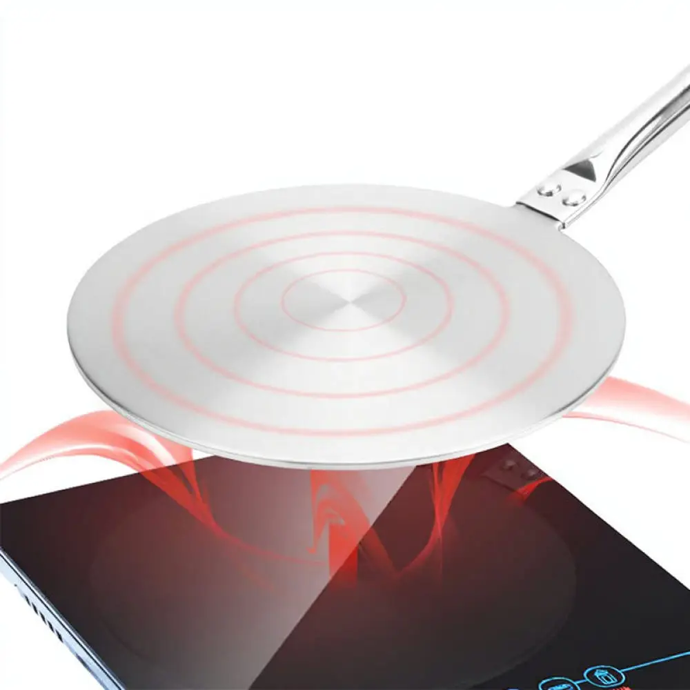 Induction Hob Heat Conduction Plate Stainless Steel Universal Cookware Adapter For Ceramic Glass Pot Kitchen Cooking Tool