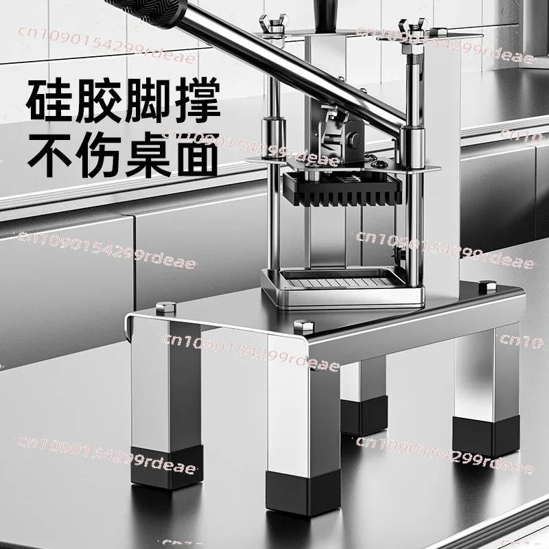 Manual potato cutter Commercial dicing shredder Potato cutter