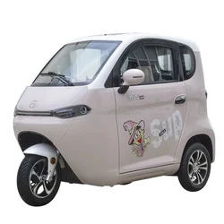 EEC Certified 1500W Electric Tricycle 3 Wheels Motorized for Adults Daily Commute 60V Closed Body Trike