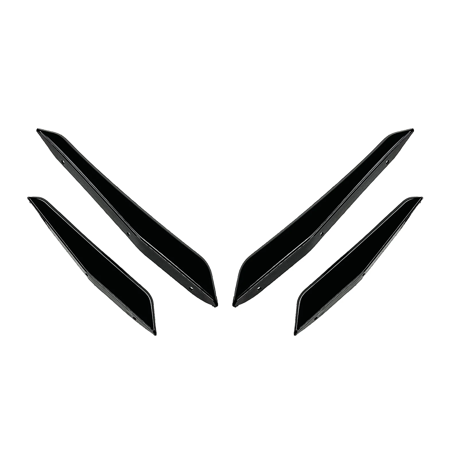 

4PCS Front Side Vent Fin Spoiler Canard Trim For BMW M2 G87 2023 2024 2025