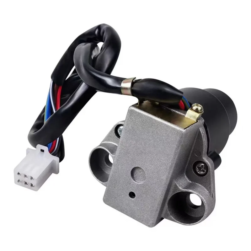 For Kawasaki KLR-650 KLR 650 KLR650 1987 -2007 Motorcycle Ignition Switch Lock with Key Set Electric Door Lock 6 Wires