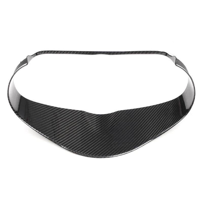 Real Dry Hard Carbon Fiber Car Dashboard Interior Frame Cover Trim For 2016+ Mazda MX-5 Decorative Sticker Accessories