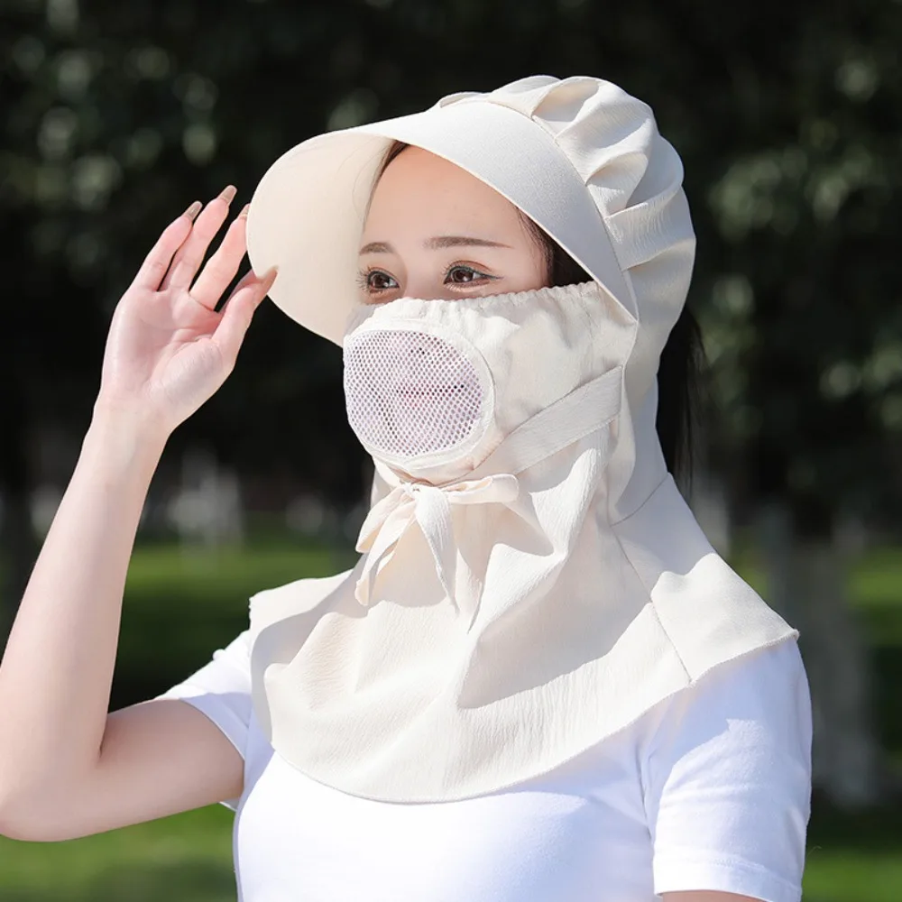 

Newest Style With Fan Women Wide Brim Neck Riding Supplies Rechargeable Fishing Fan Hat Sun Shading Cap Cooling Cap Sun Hat