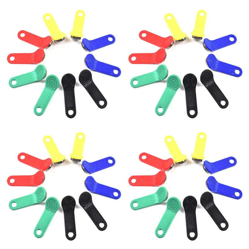 M05K 40Pcs/Lot Rewritable RFID Contact Memory Key RW1990 Ibutton For Copy Card Sauna Dallas Keys Cards