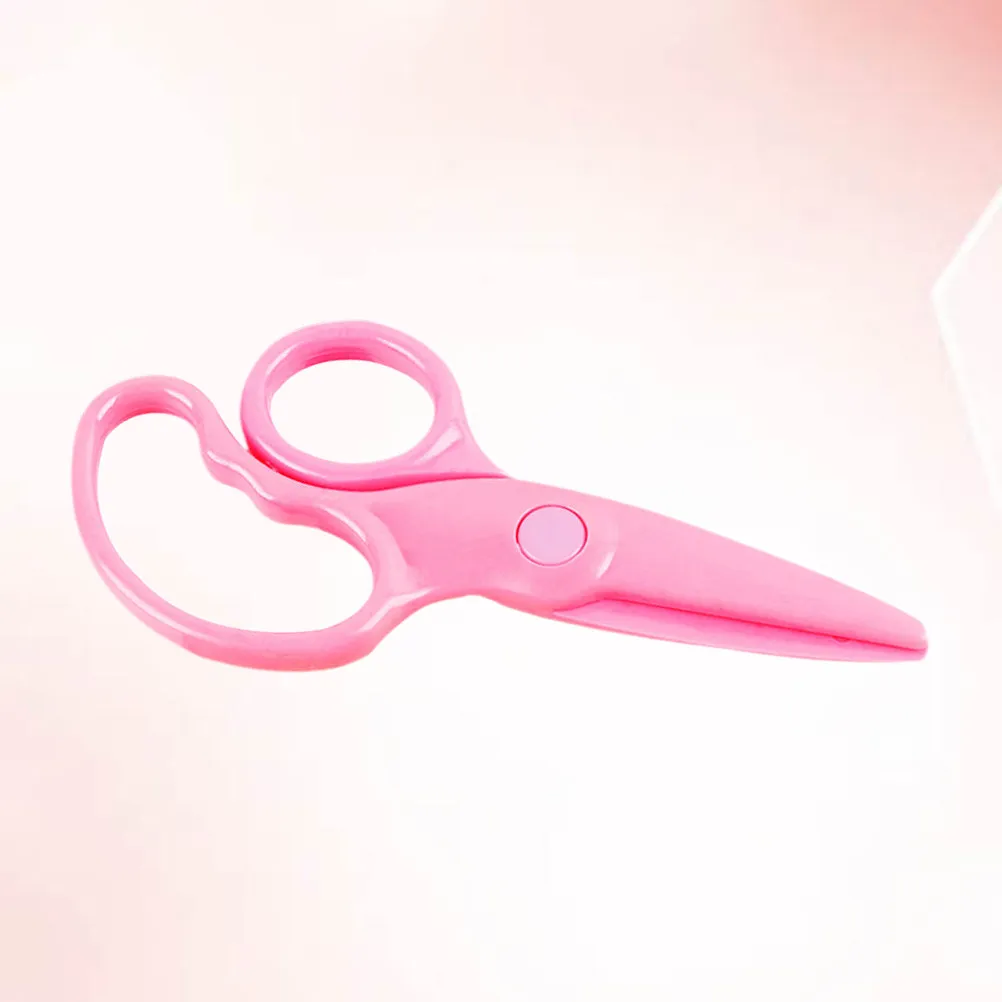 

10Pcs Creative Safety Scissors for Plastic Blunt Tip Craft Scissors Perfect for DIY Scrapbooking Greeting Cards Classroom