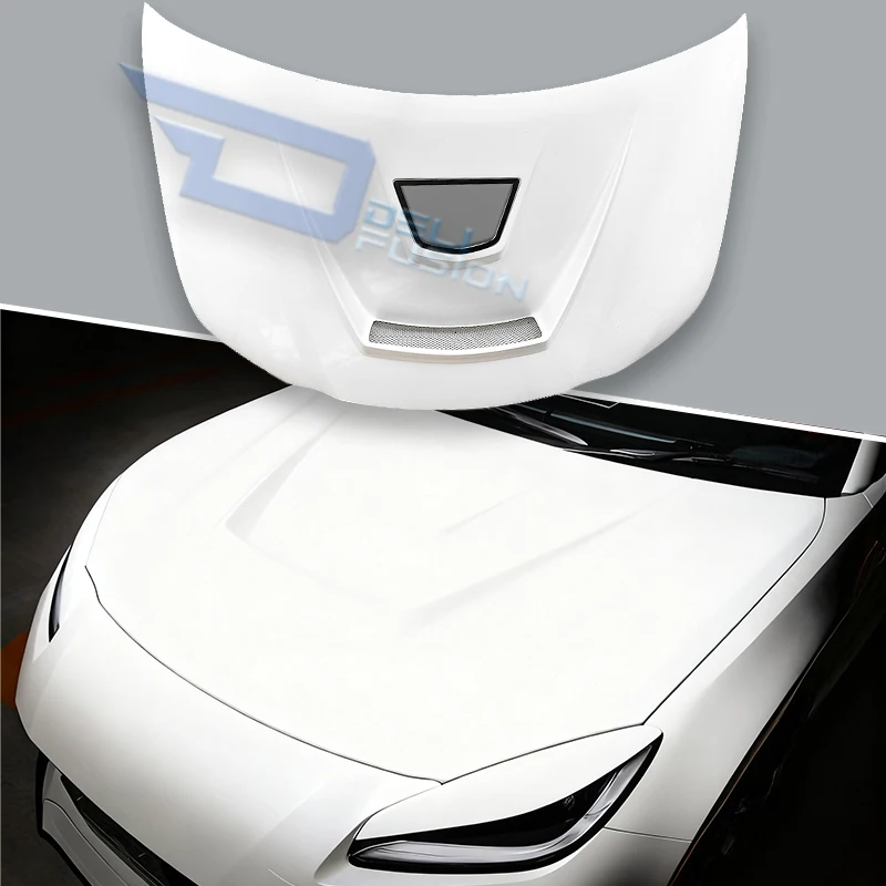 

For 2022-2026 Toyota GR86 ZN6 Subaru BRZ ZD8 RES Japan Style Front Vented Hood With Glass FRP Bonnet Car Accessories Body Kit