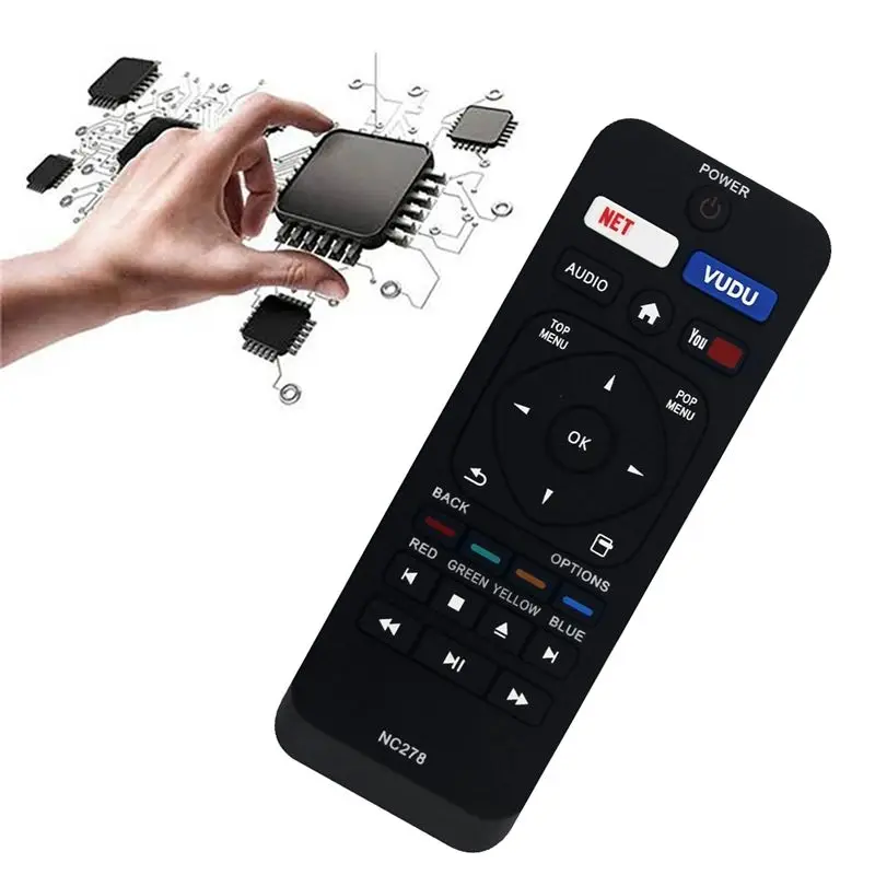 

Latest Model Replace NC278 Remote Control for Blu-Ray DVD Player NC278 NC458 NC290 BDP2501/F7 BDP2501/F7A BDP7303/F7