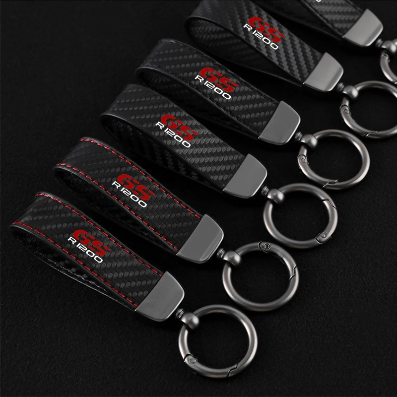 Motorcycle R1200GS R1250GS Embroidered Keyring For R1200 R1250 GS ADVENTURE Fabric Key Holder Chain Ring Collection Keychain