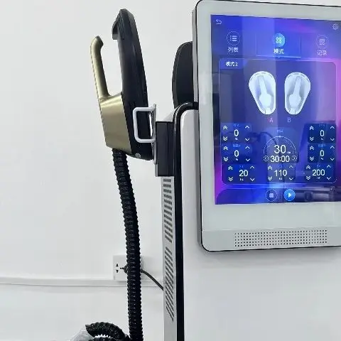 

Профессиональный аппарат для коррекции фигуры Myosilm PRO 6500W RF: электромагнитное удаление жира и наращивание мышечной массы для бизнеса