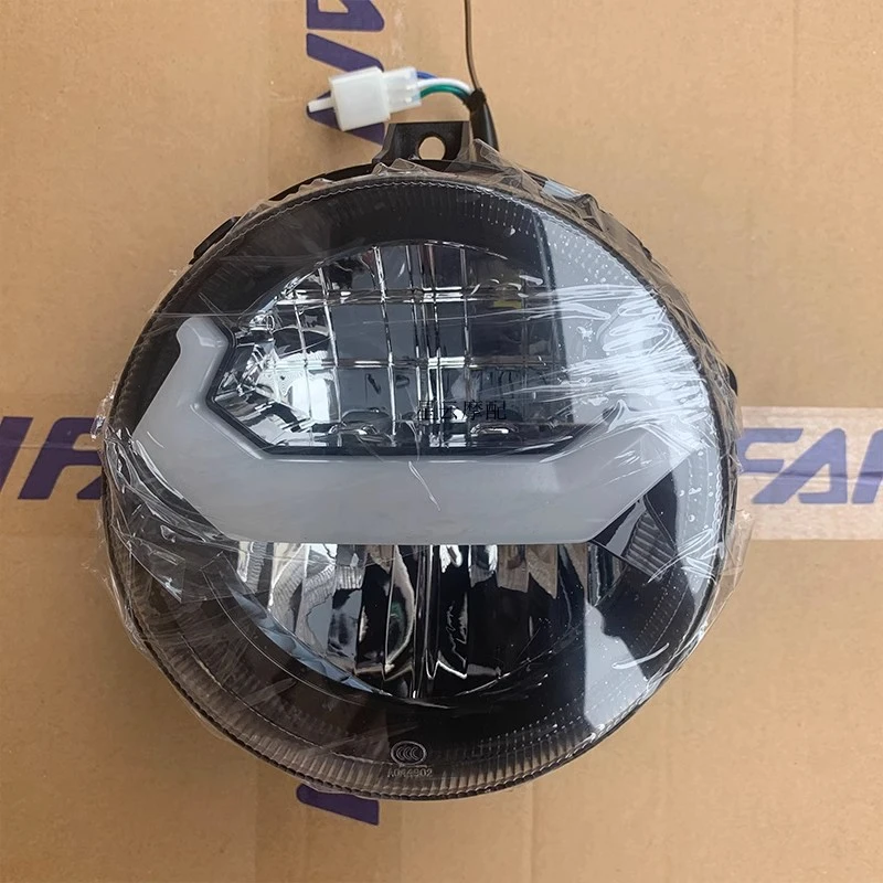 Motorcycle Parts Front Headlight Headlamp Assembly For LIFAN 200cc KPM200 LF200-3B KPM 200 Head Light Lamp