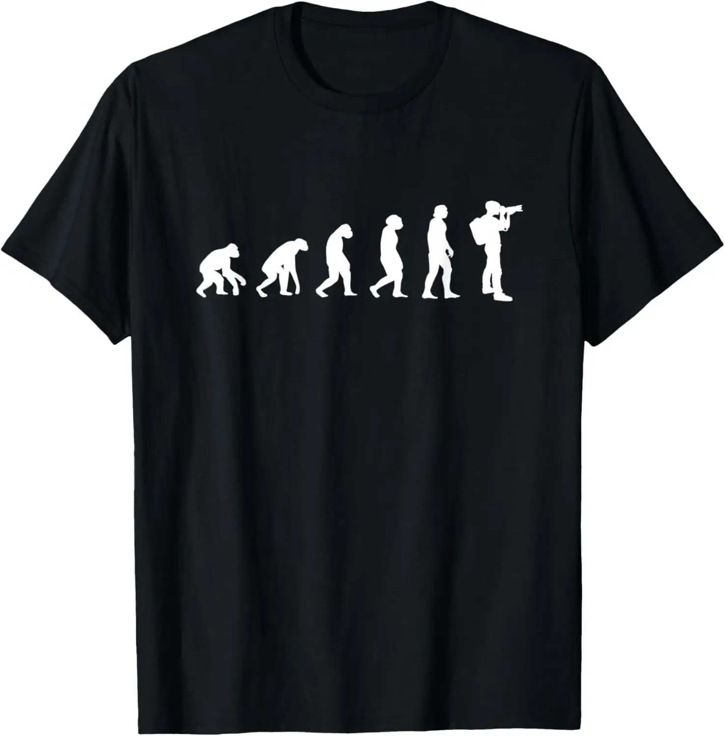 Photographer Evolution - Photography Camera T-Shirt