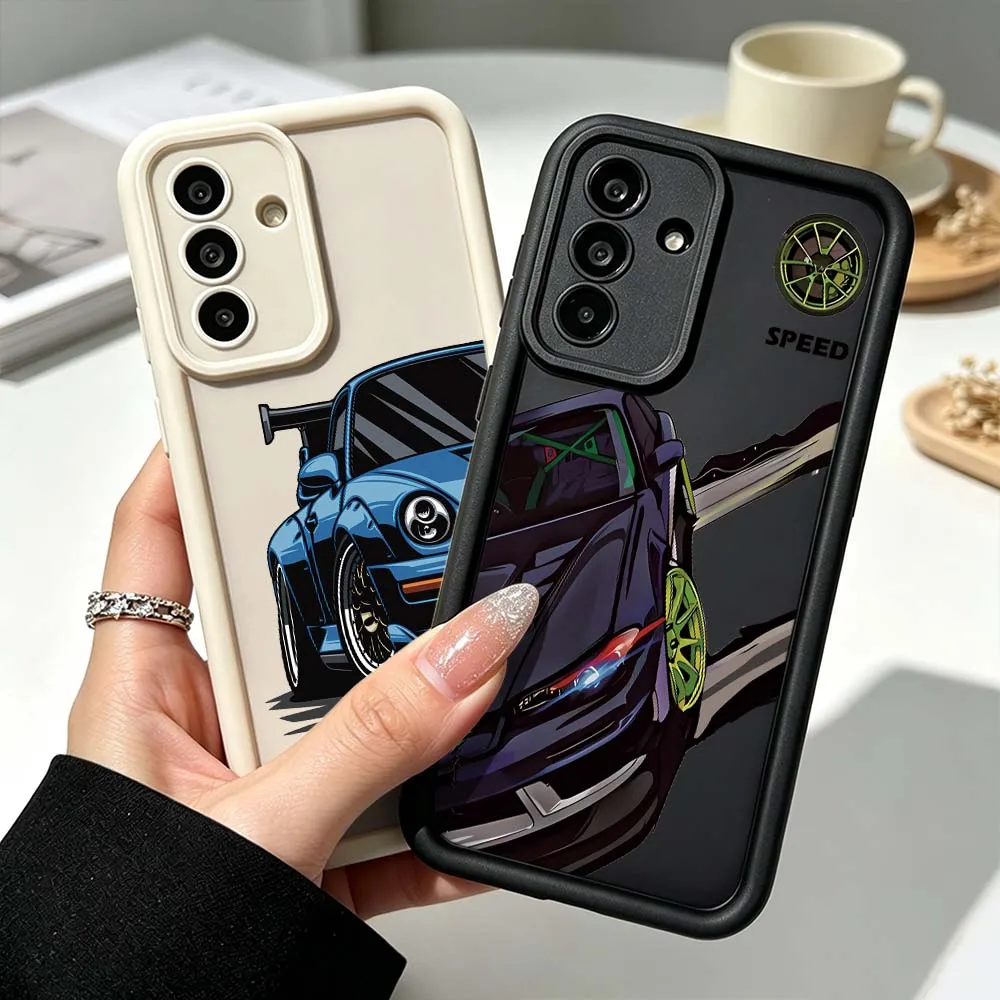 Fashions Design Car Pattern For Samsung Galaxy A73 A57 A56 A55 A54 A53 A52s A37 A36 A35 A33 A17 A16 A07 A06 A05 Phone Case