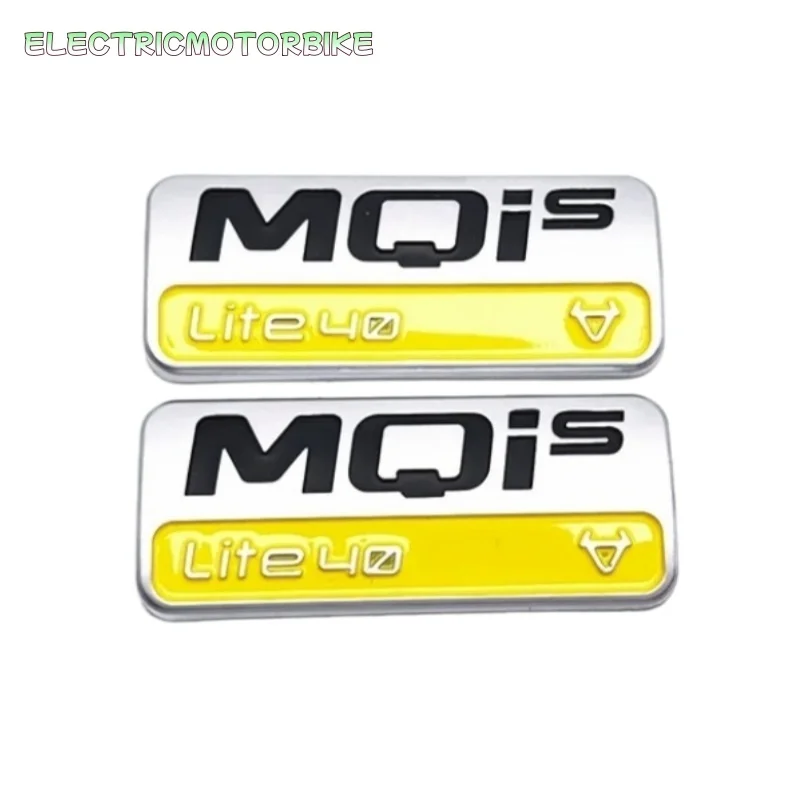 one pair side body logo decal for NIU MQIS old or new version