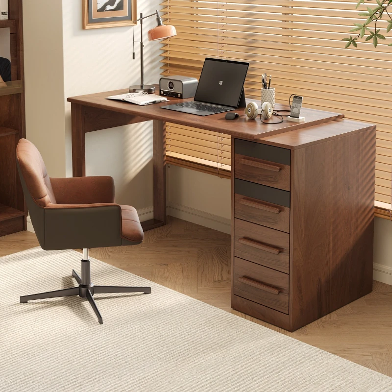 Gaming Computer Office Desks Luxury Living Room Balcony Homestay Office Desks Villa Wooden Furniture Schreibtisch Ls40bgz