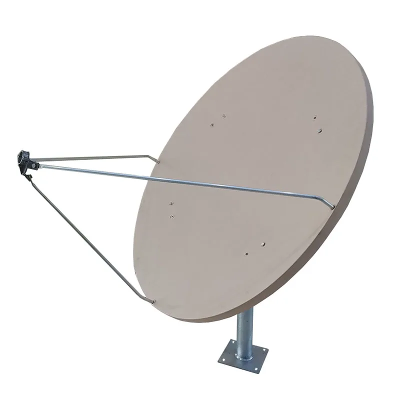 Ku Band Offset Antenna 1.2m Fiberglass Satellite Dish Antenna Lighter Stronger and Corrosion-resistant 120cm