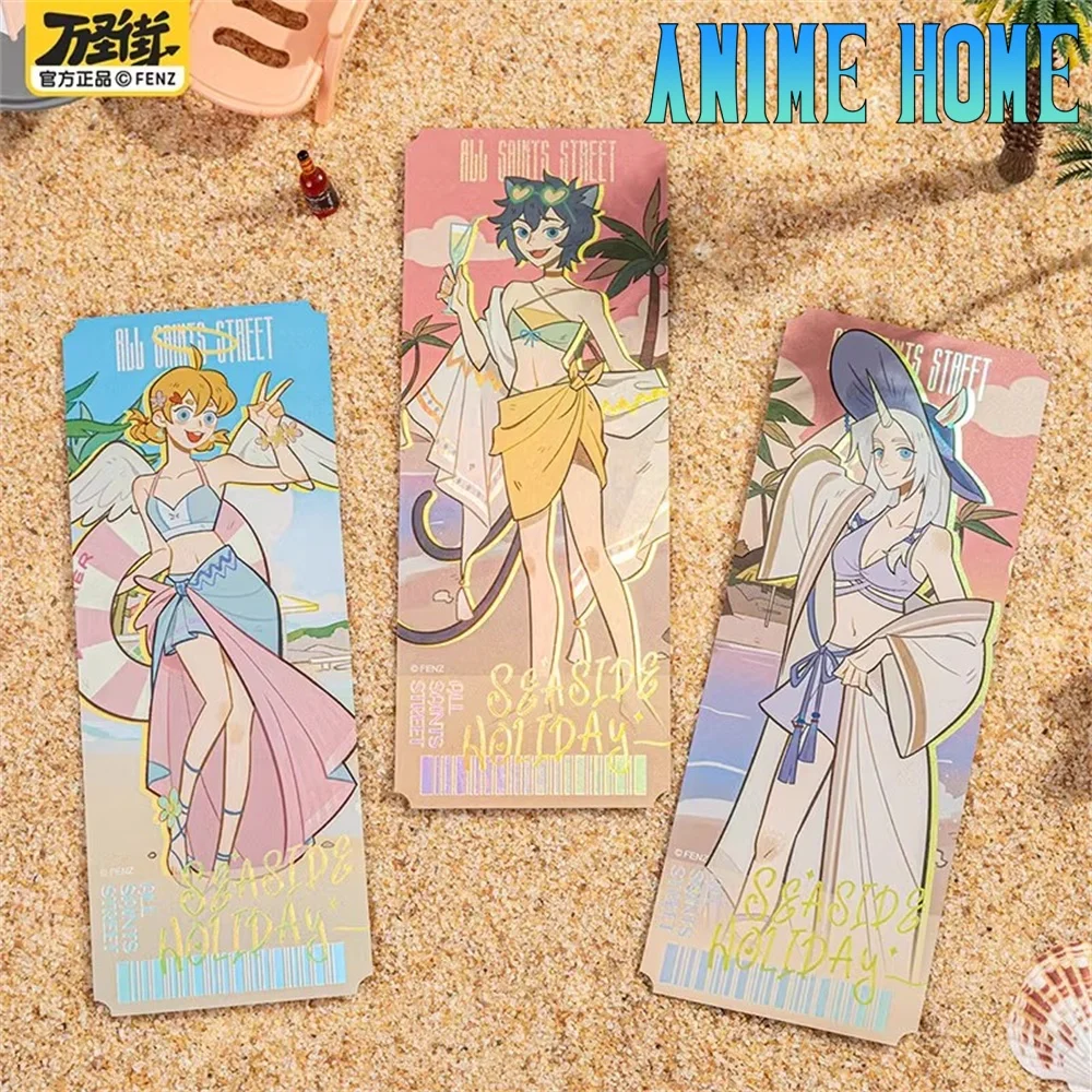 Anime All Saints Street Neil Bowman Nick Hoult Summer Date Laser Ticket Characters Collect Card Cosplay Original Kids Gift